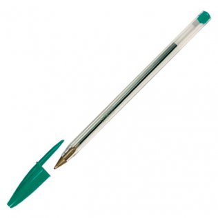 Bolígrafo Tinta Aceite Bic Cristal Original Verde