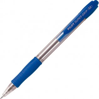 Bolígrafo Tinta Aceite Pilot Super Grip Azul